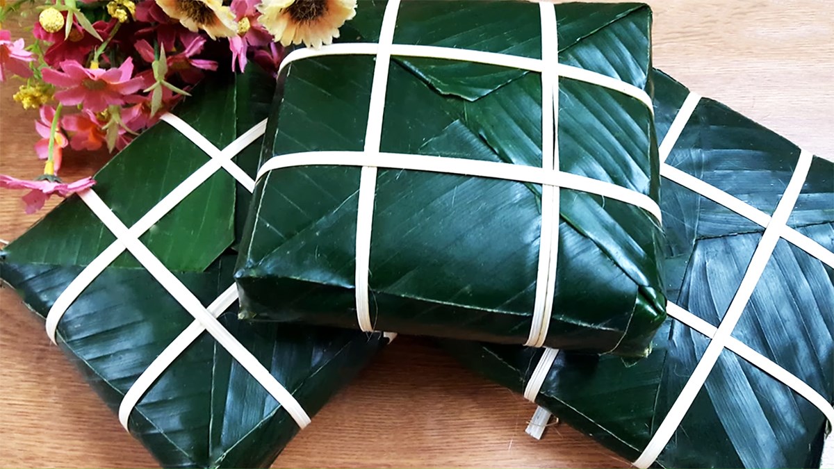 Các Bước Gói Bánh Chưng